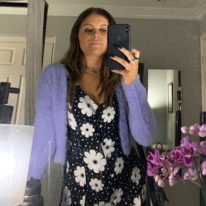 Cute purple cardigan